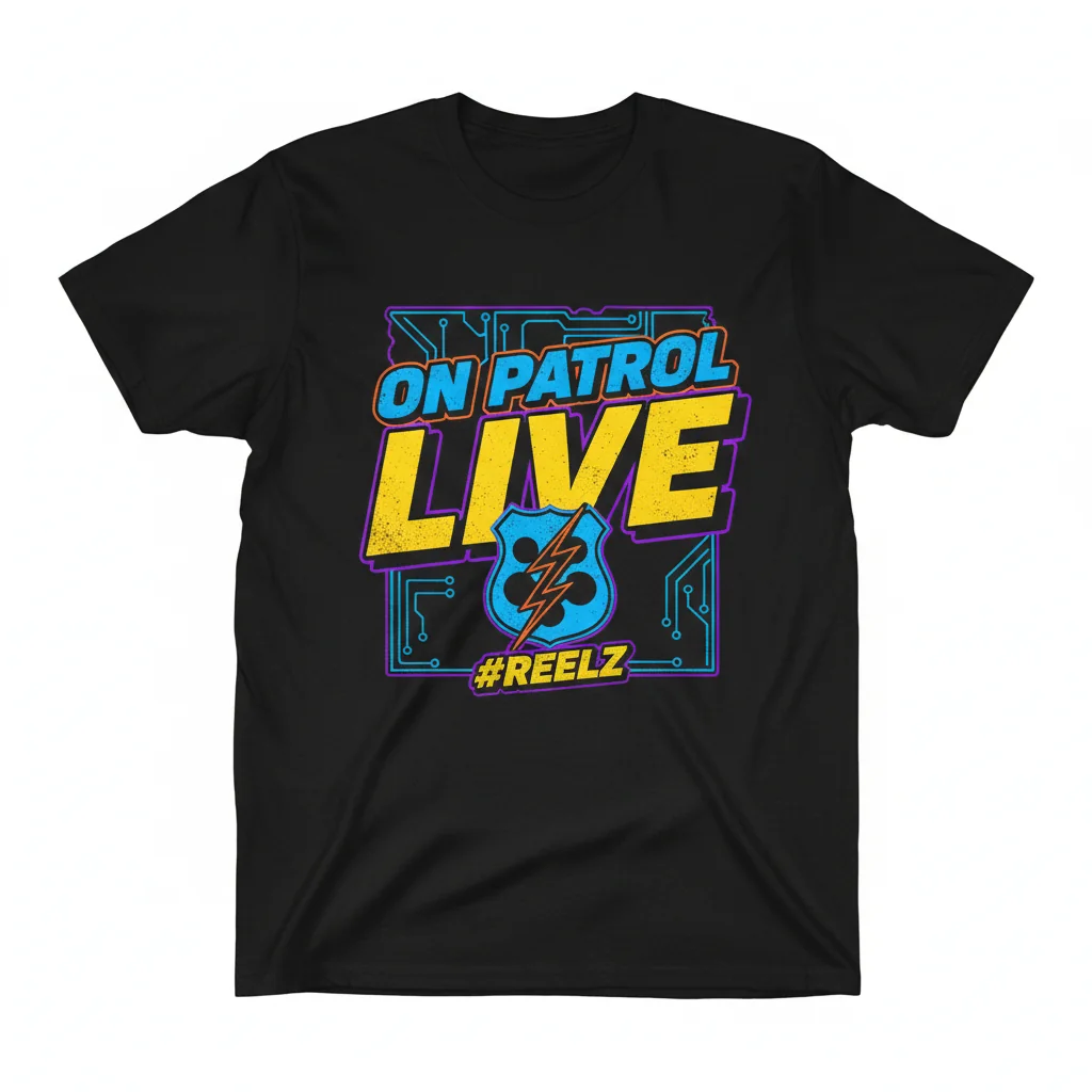 On Patrol Live Reelz T-Shirt