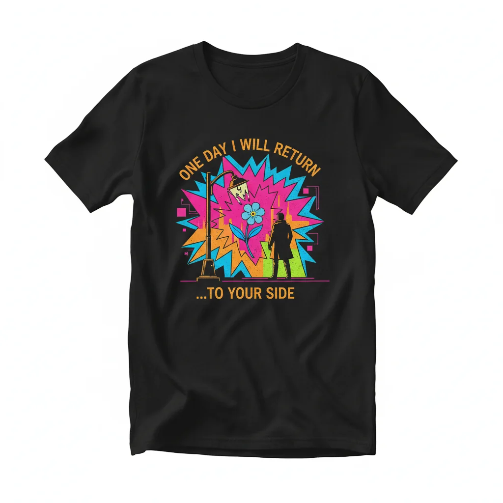 Disco Elysium 'One Day I Will Return To Your Side' Essential T-Shirt