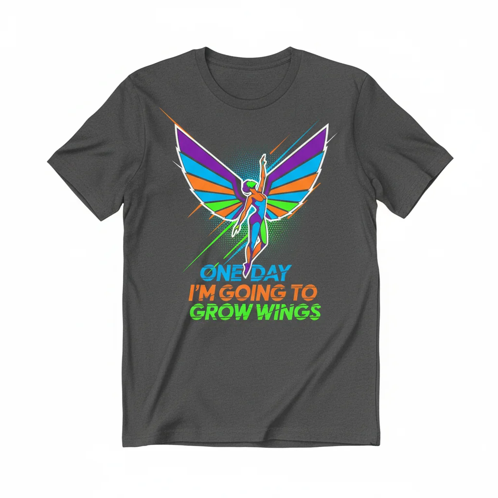 Embrace Your Inner Dreamer: Grow Wings Essential Tee