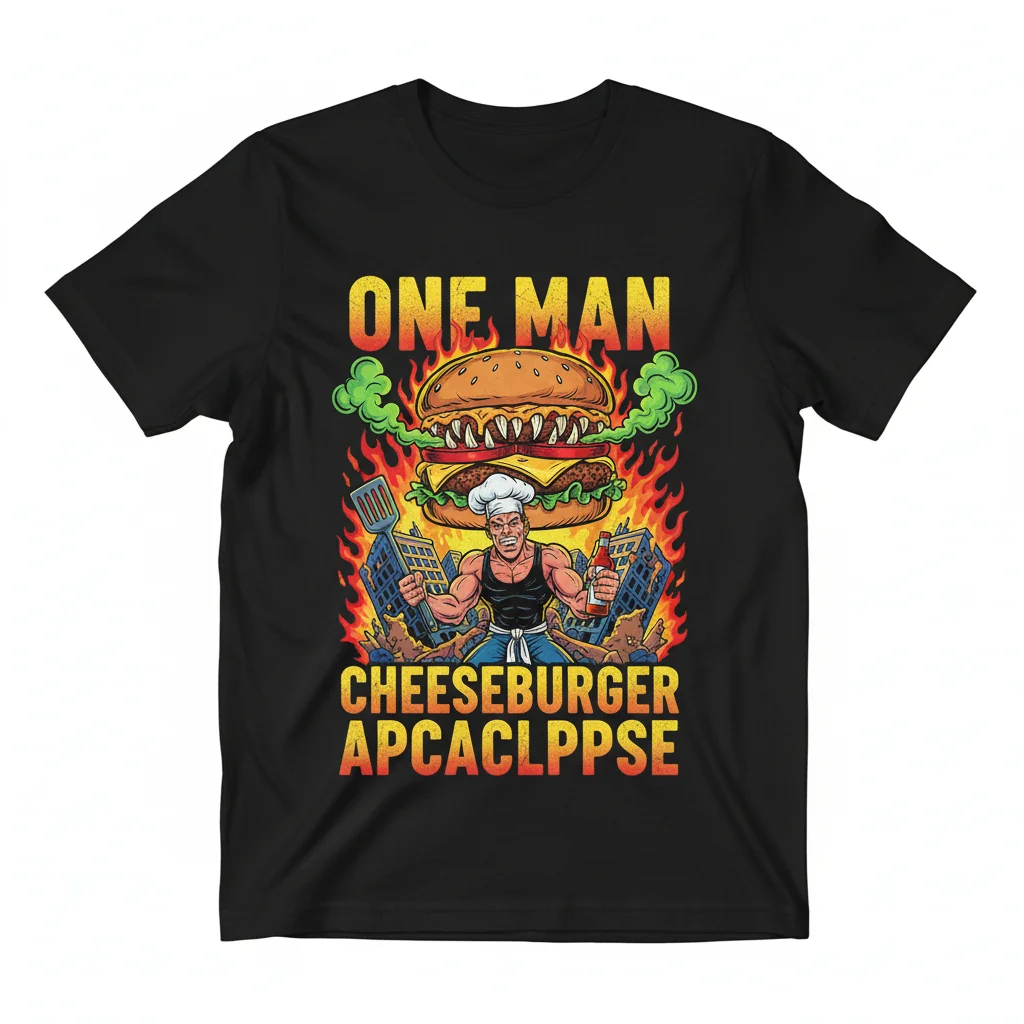 Cheeseburger Apocalypse: The Essential Street Tee