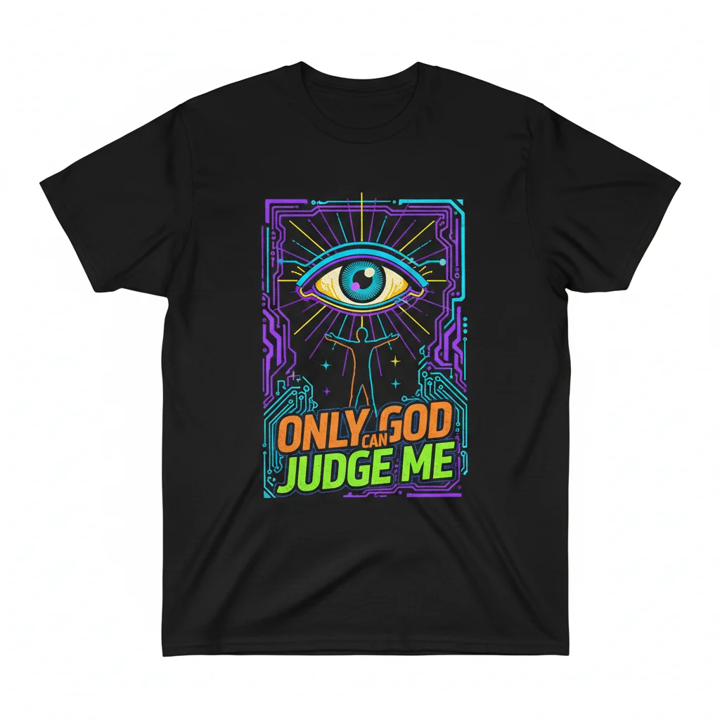 "Only God Can Judge Me" T-Shirt – Unrivaled Durability & Comfort