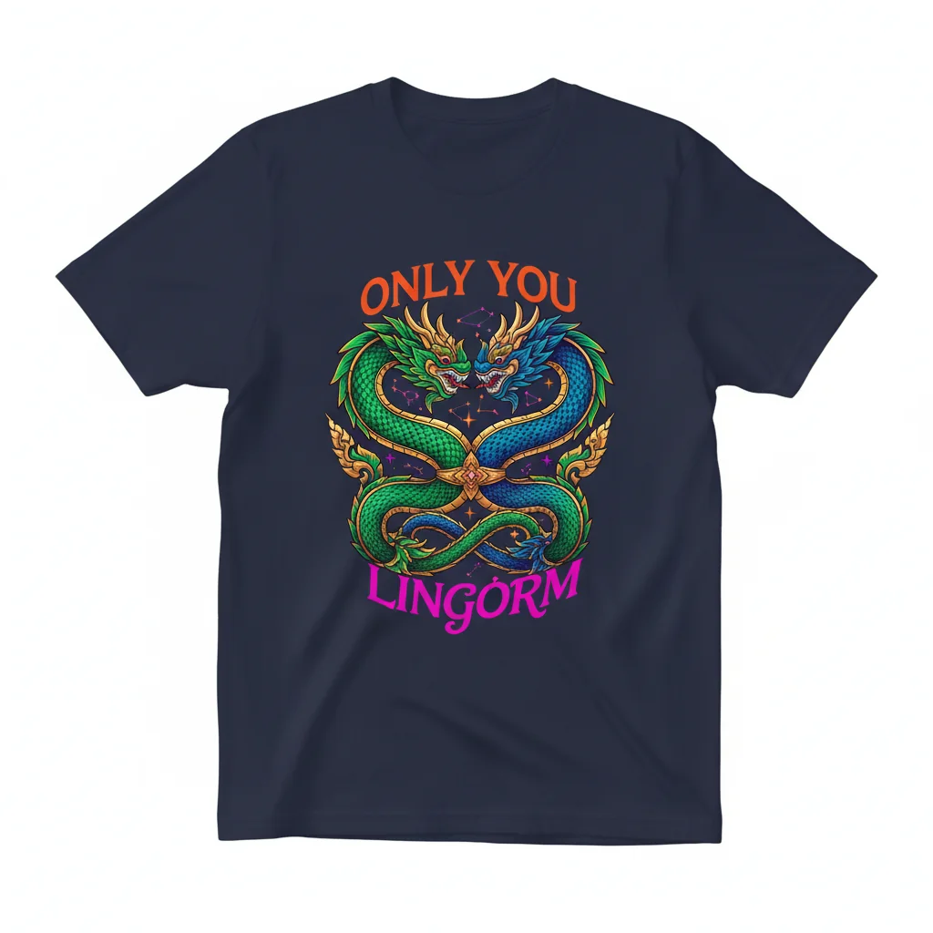 Embrace Your Heart's Song: "ONLY YOU" Thai Series Lingorm Art Tee