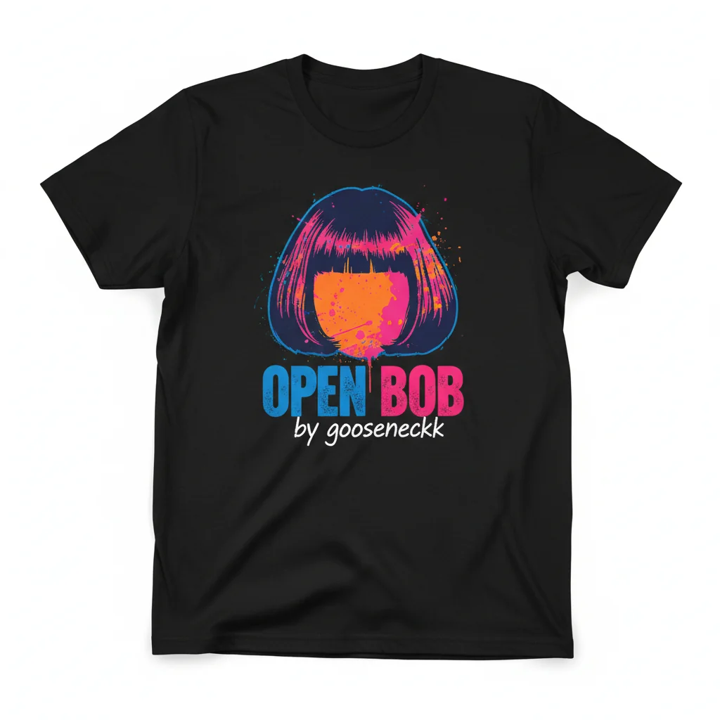 The "Open Bob" Essential Tee: Wearable Art for the Soul
