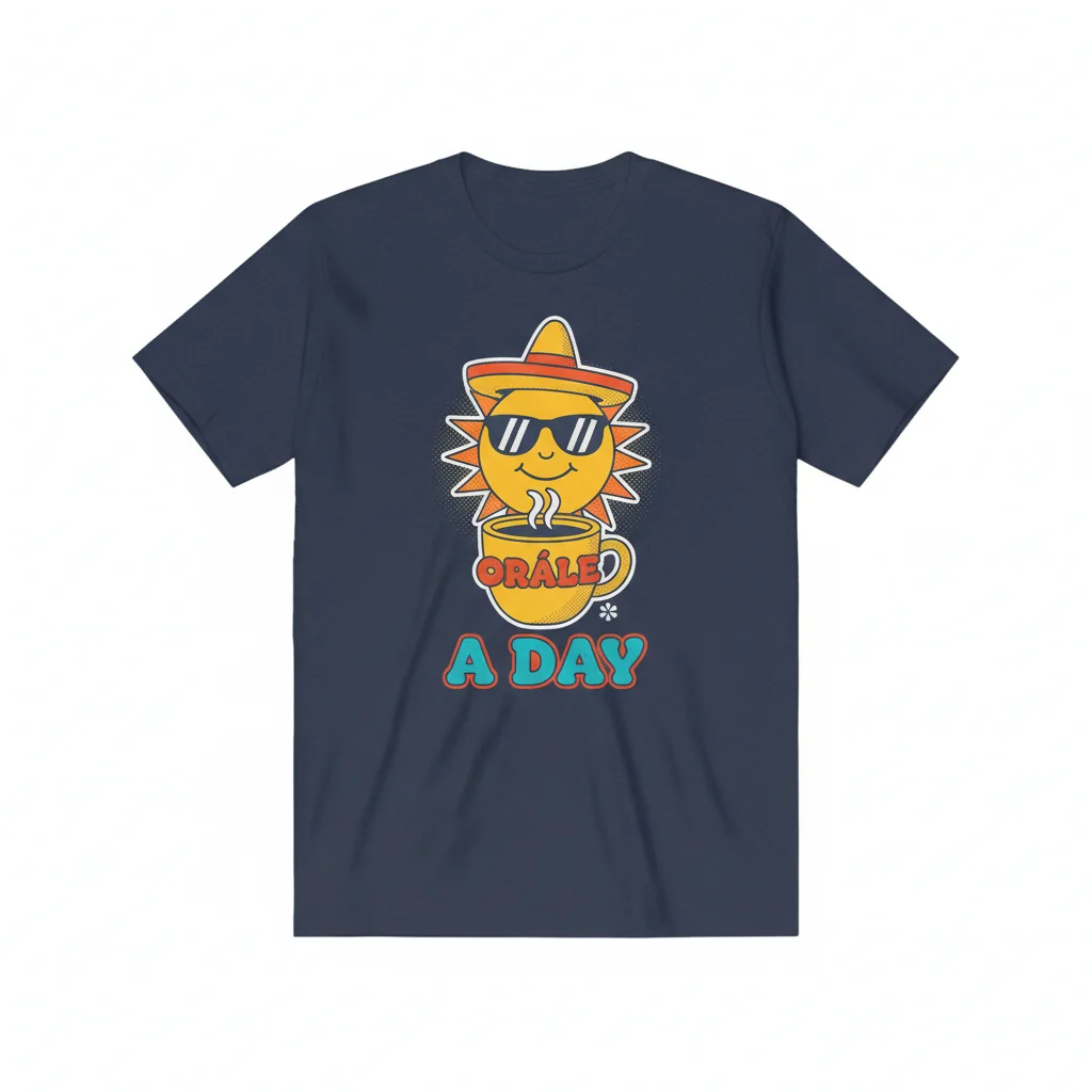 Camiseta Esencial "Orale A Day": Tu Dosis Diaria de Inspiración
