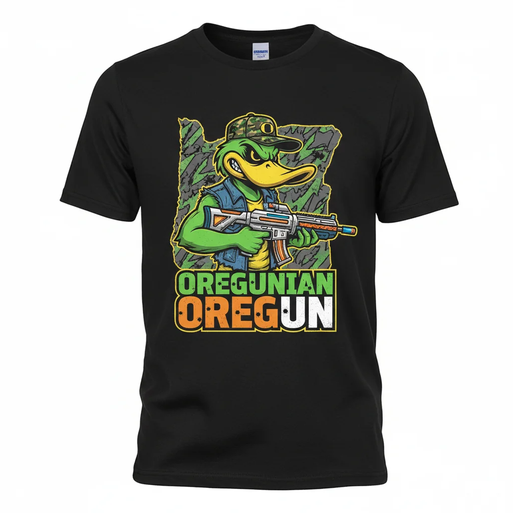 The Oregun Mascot Tee | Oregon Ducks Streetwear