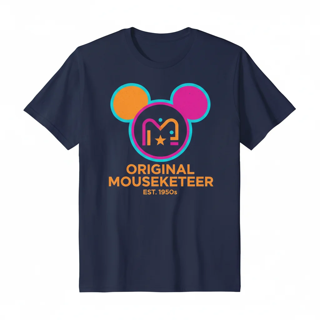 Embrace Your Inner Original Mouseketeer - The Essential Soft-Touch Tee