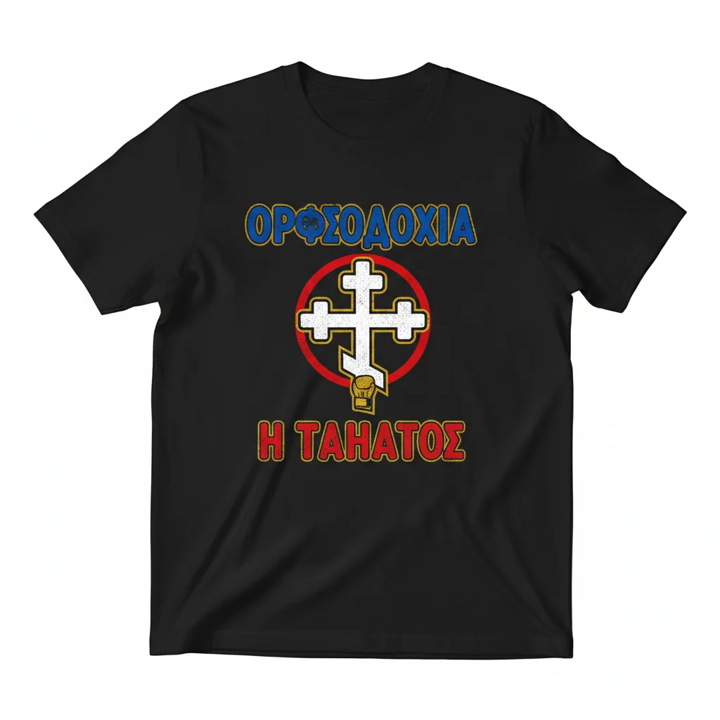 Usyk 'Orthodoxy Or Death' Essential Tee