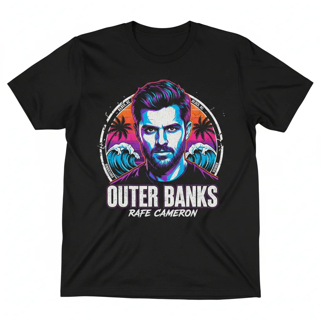 Outer Banks Rafe Cameron T-Shirt | OBX Kook Life Fan Merch | TV Show Graphic Tee