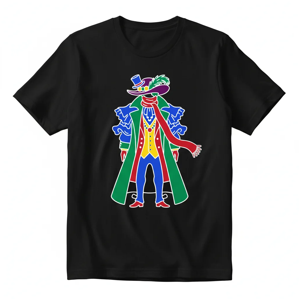 The "Overdressed" Art Tee: Wear Your Confidence