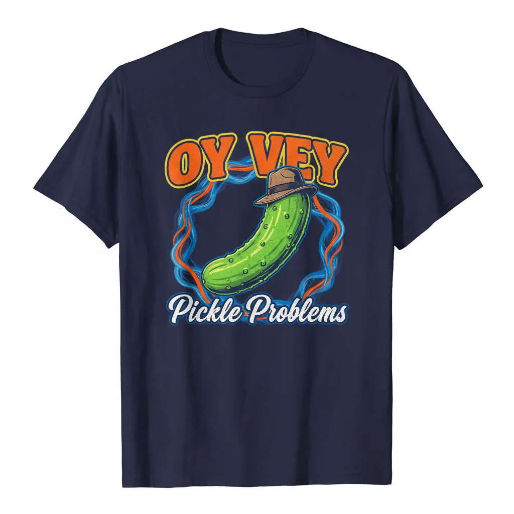 Oy Vey Essential T-Shirt – Classic Jewish Expression Tee