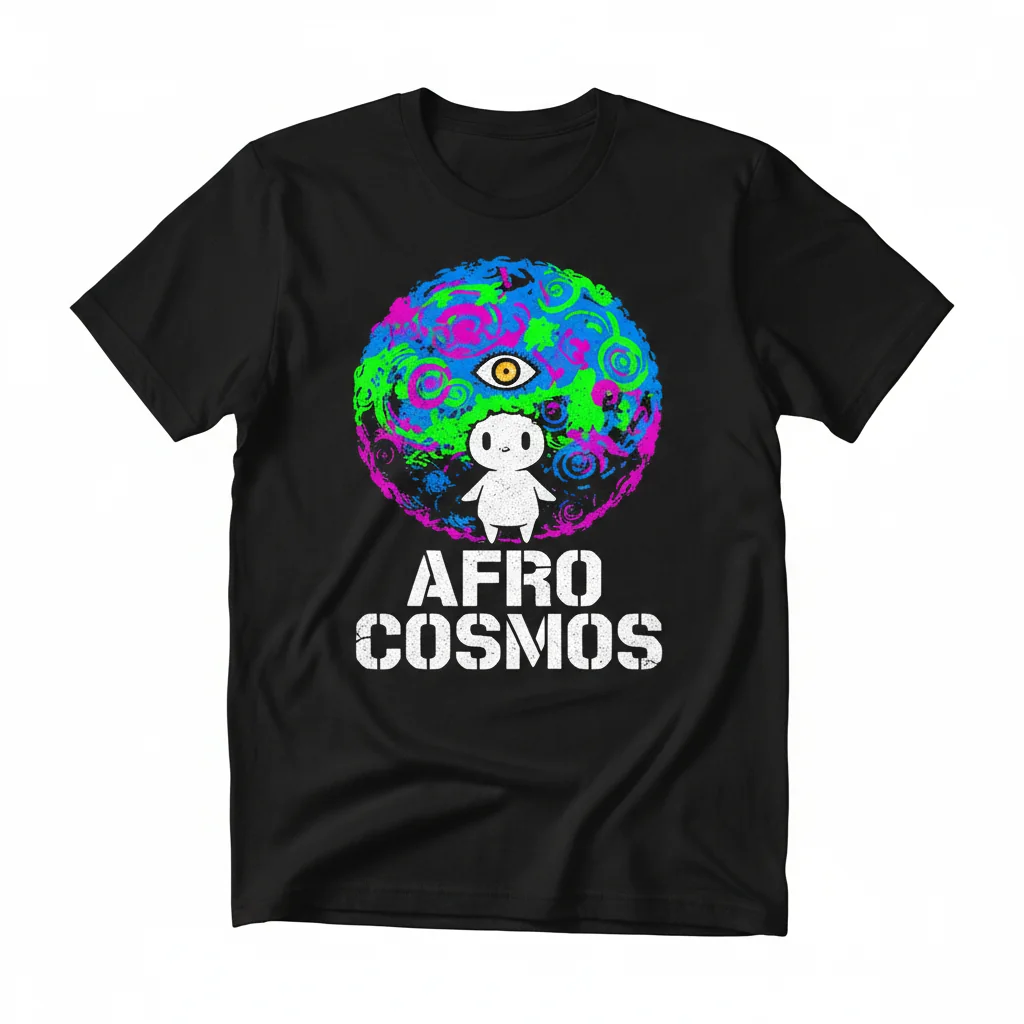 Oyasumi Punpun Afro God Essential T-Shirt – Premium Cotton Graphic Tee