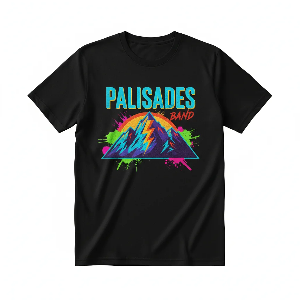 Palisades Band Graphic Design Active T-Shirt – Unisex Comfort & Style