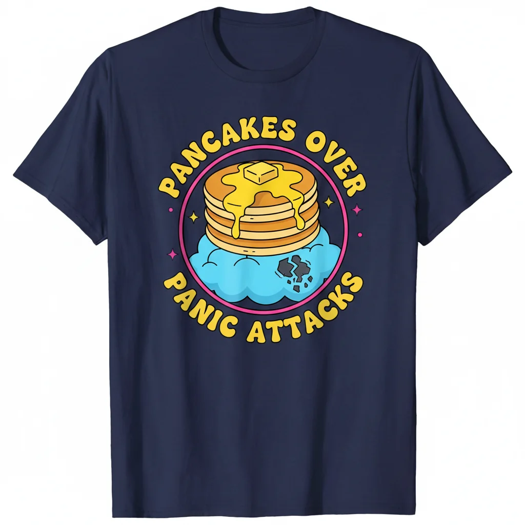 Pancakes Over Panic Attacks Essential Tee