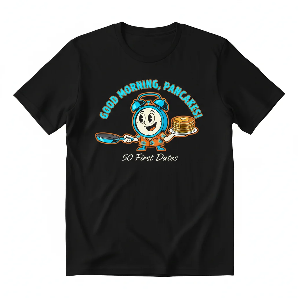 Panclocks '50 First Dates' Essential T-Shirt – Durable, Vibrant & Perfect Fit