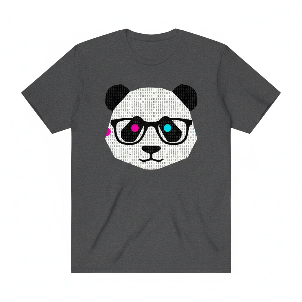 Panda Nerd: Embrace Your Inner Artist with This Essential T-Shirt