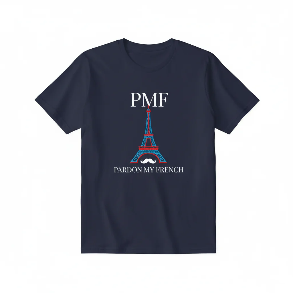 Pardon My French (PMF) Classic Essential T-Shirt – Premium Cotton Tee