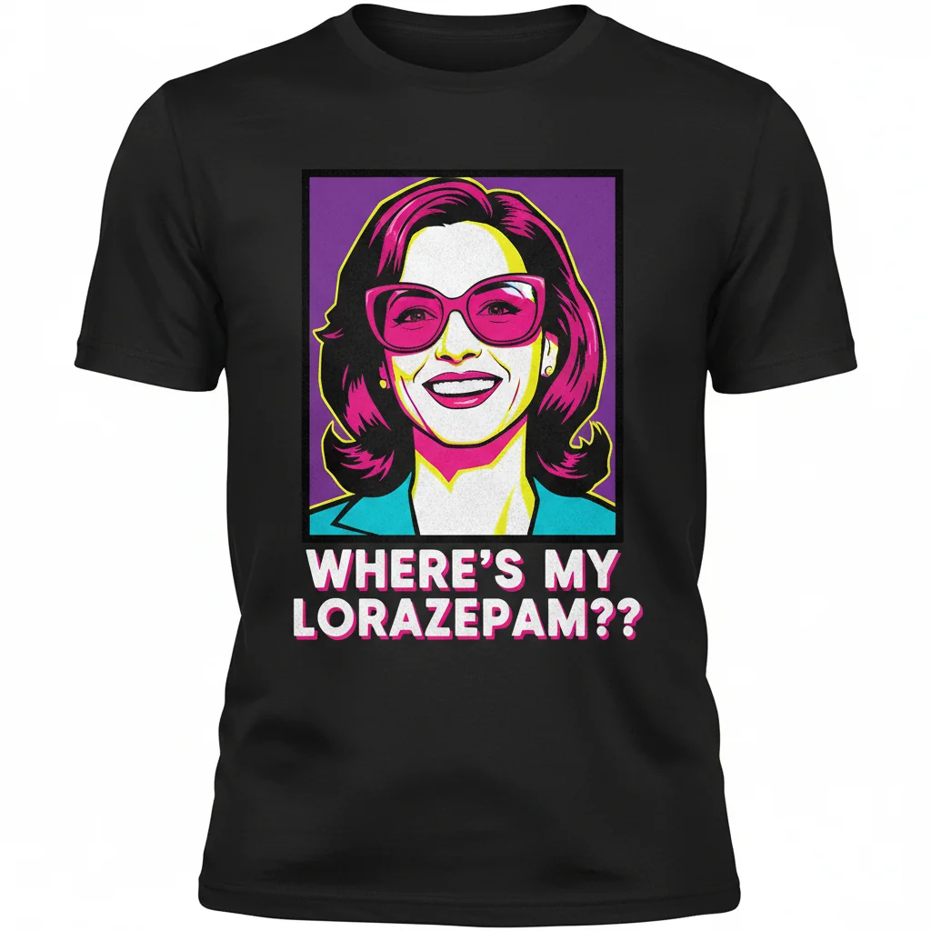 Parker Posey White Lotus Lorazepam Meme T-Shirt – Premium Cotton Tee