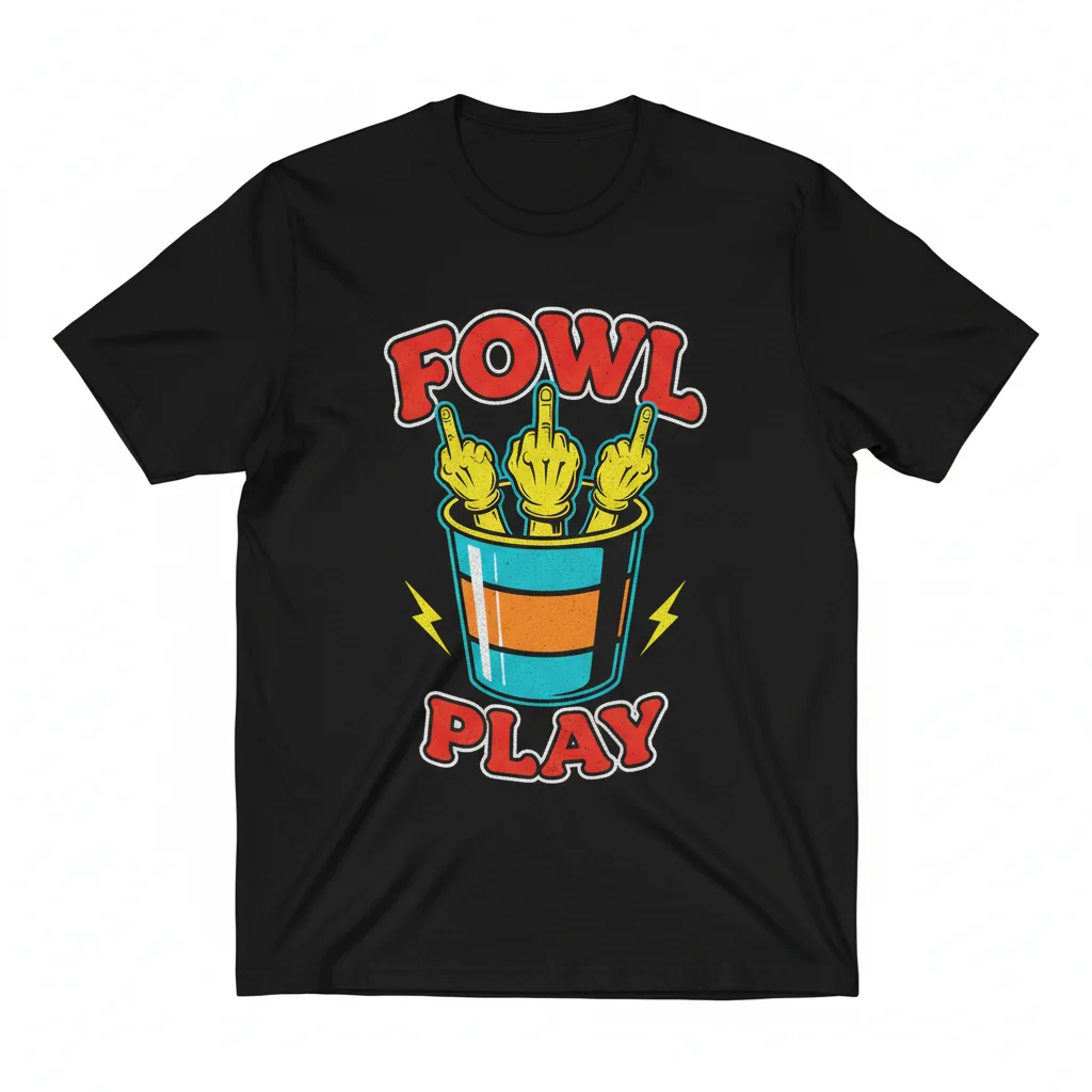 The Finger-Lickin' Parody Tee: A Rebellious Art Statement