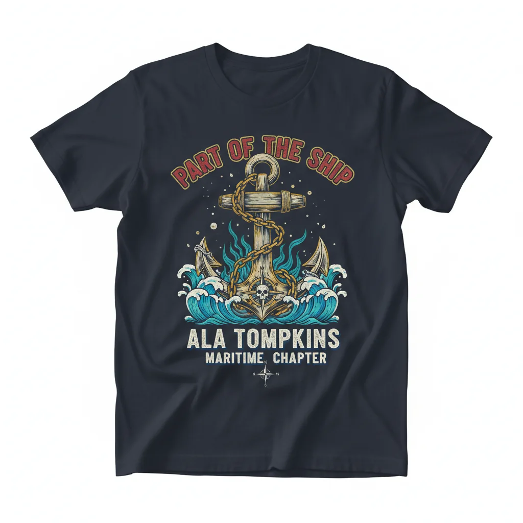 Part of the Ship - Tompkins Merch Essential T-Shirt