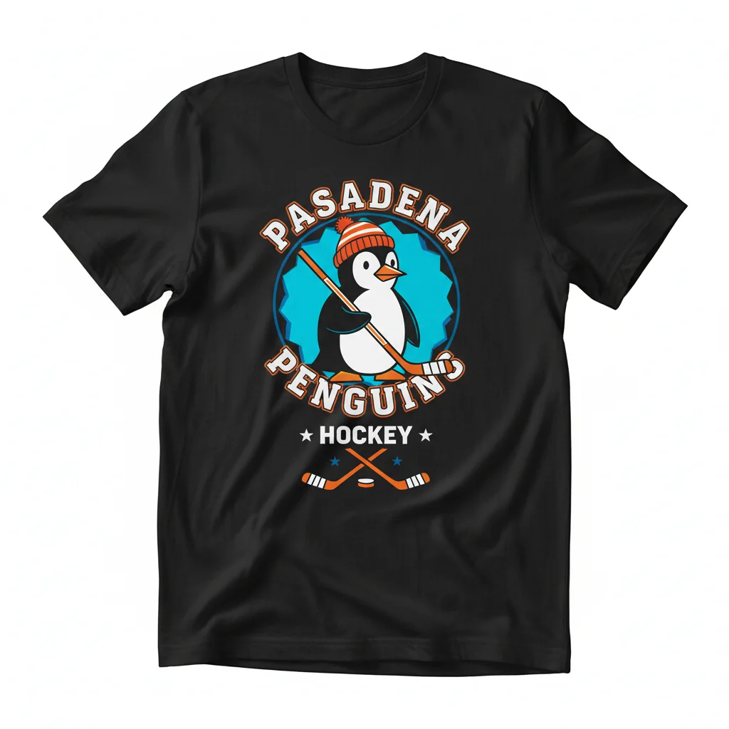 Pasadena Penguins Hockey Team Essential T-Shirt - Fan Gear