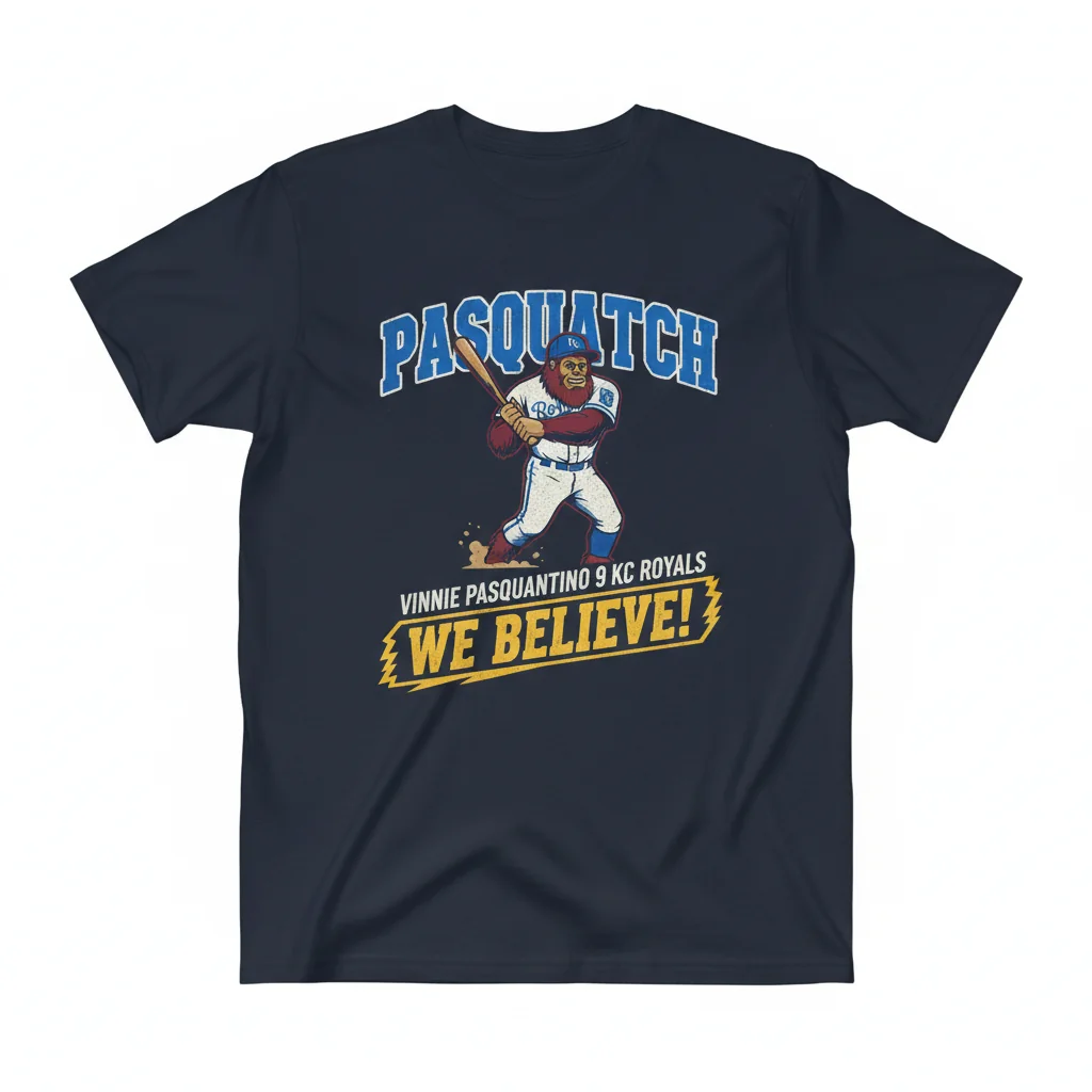 The Pasquatch Tee | Vinnie Pasquantino KC Royals Edition