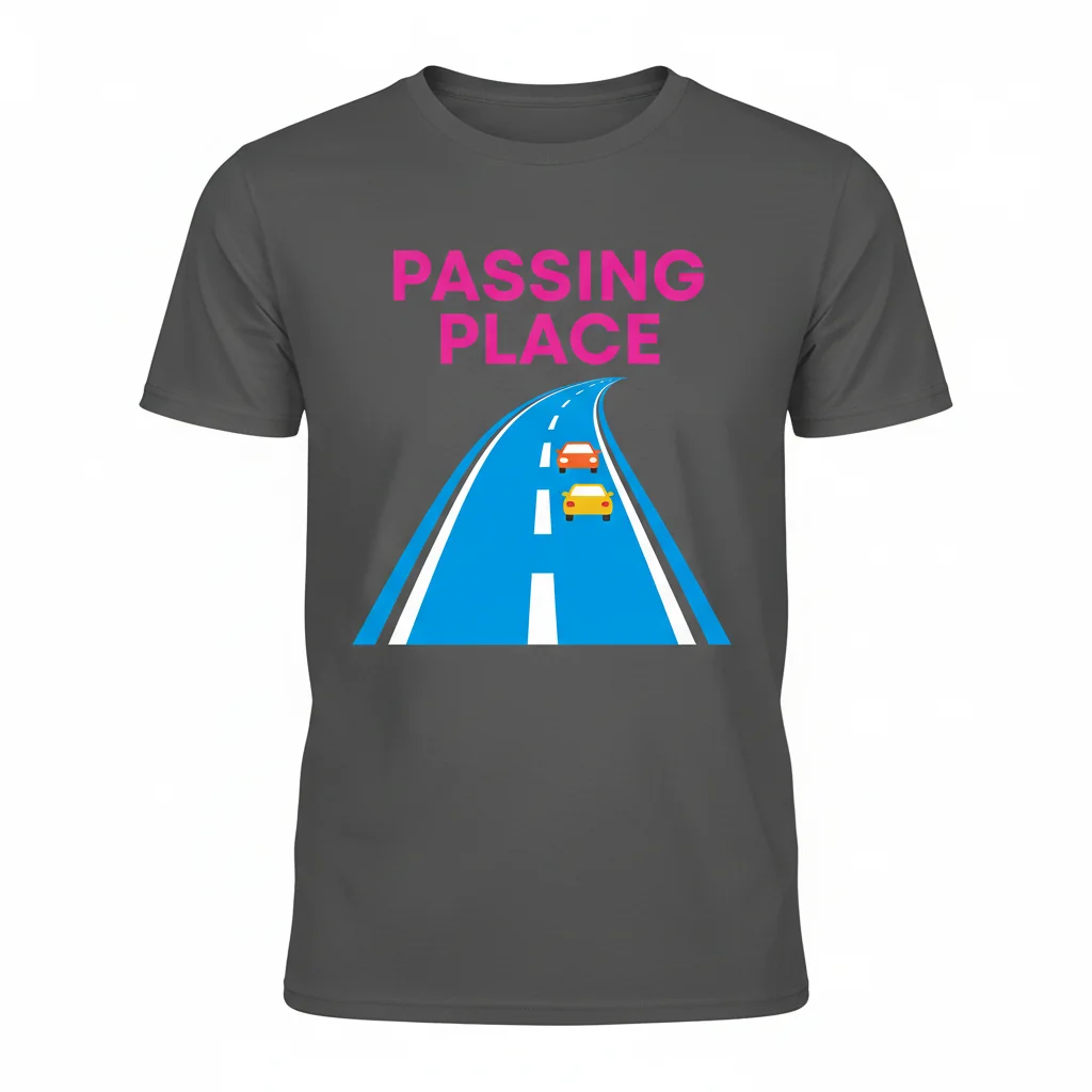 "Passing Place" Graphic Tee | Unisex Essential T-Shirt