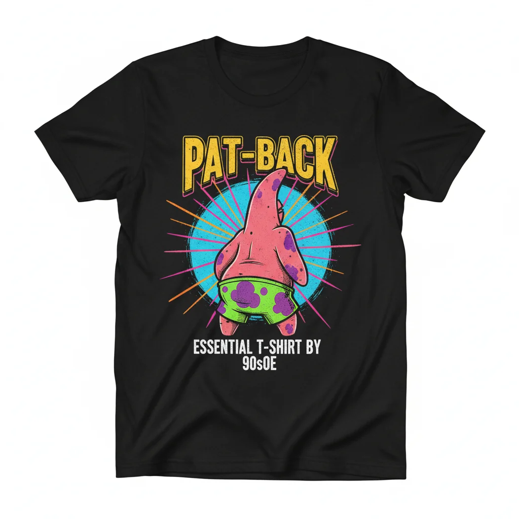 Pat-Back Essential T-Shirt: The Ultimate Everyday Upgrade – Durability Meets Comfort
