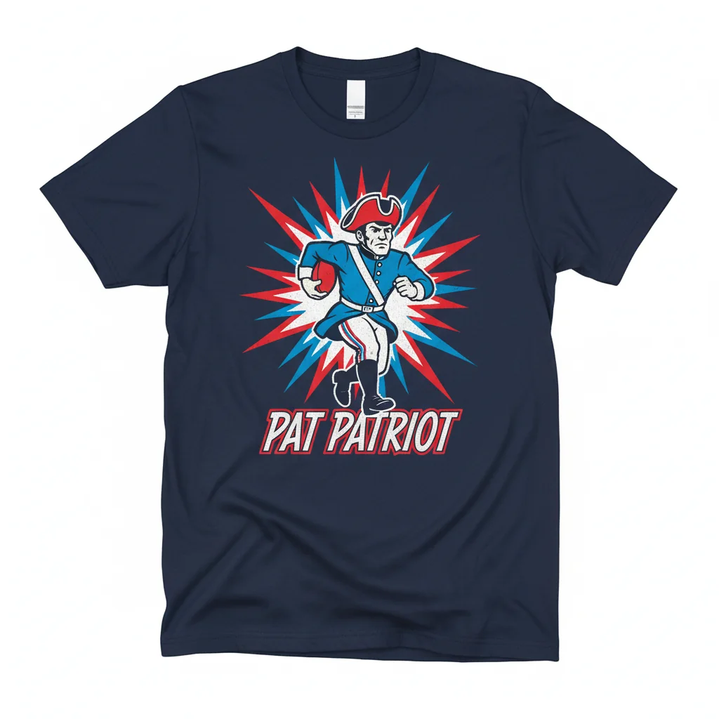 Pat Patriot Signature Tee: New England Vibe