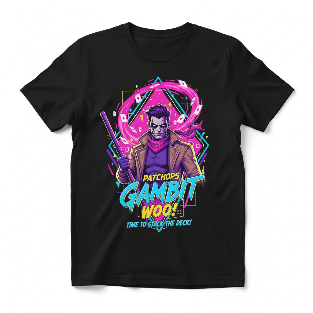 Patchops Gambit: Make Your Mark – Premium Durable Tee