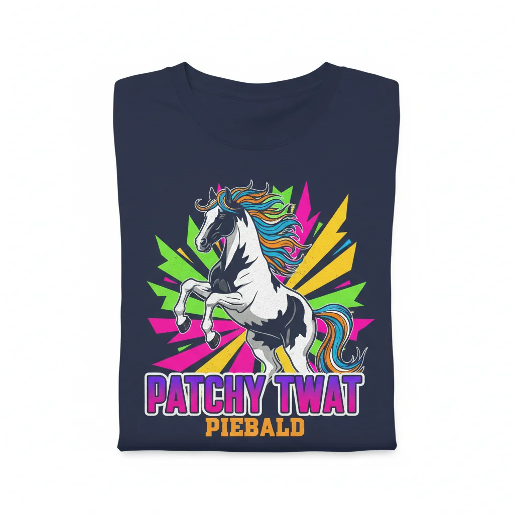 Embrace Your Uniqueness: "Patchy Twat Piebald" Essential T-Shirt
