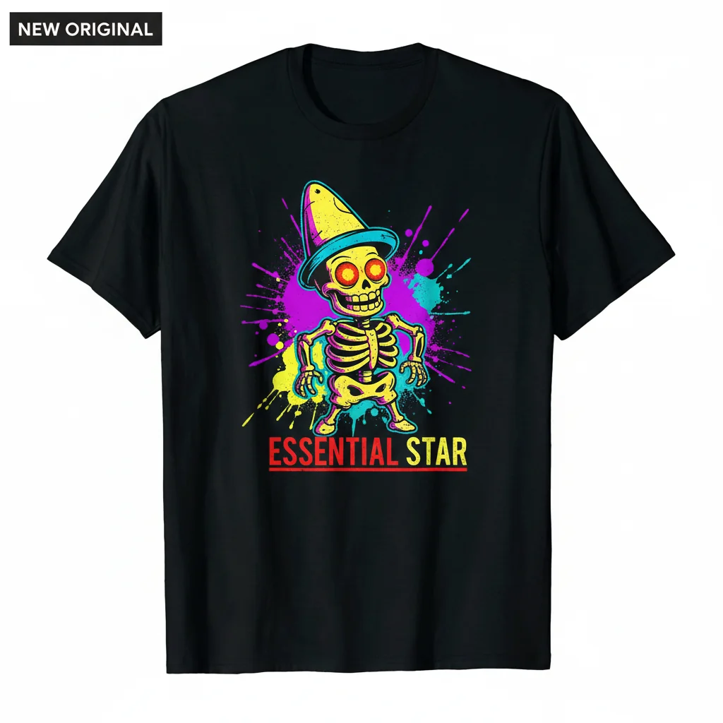 Patrick Skeleton: Ultimate Durability & Comfort Essential T-Shirt