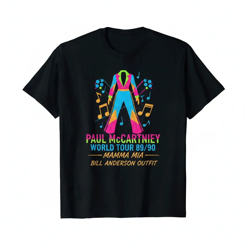 Paul McCartney '89/90 Tour Vibe Tee