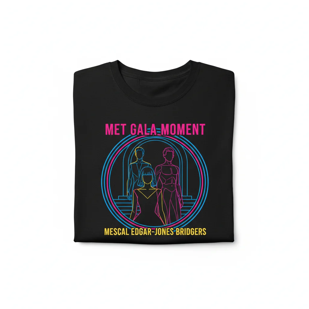 Paul Mescal, Daisy Edgar-Jones, Phoebe Bridgers Met Gala Tribute - Durable & Fade-Resistant Essential T-Shirt