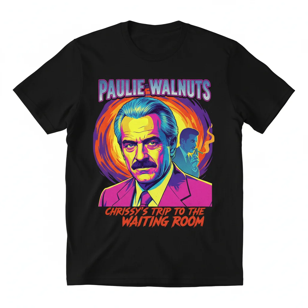 Paulie Walnuts & Chrissy Purgatory T-Shirt | Sopranos Fan Apparel