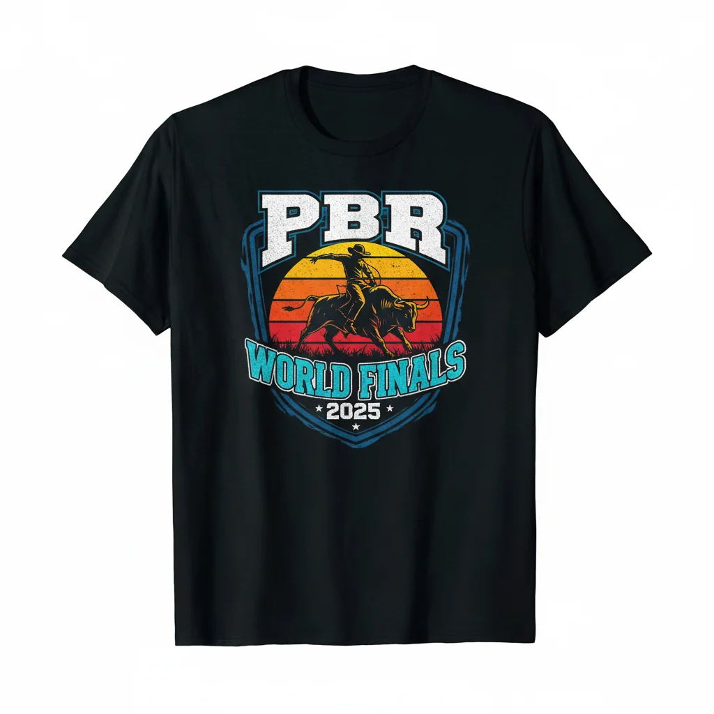 PBR World Finals 2025 Commemorative T-Shirt - Official Event Apparel