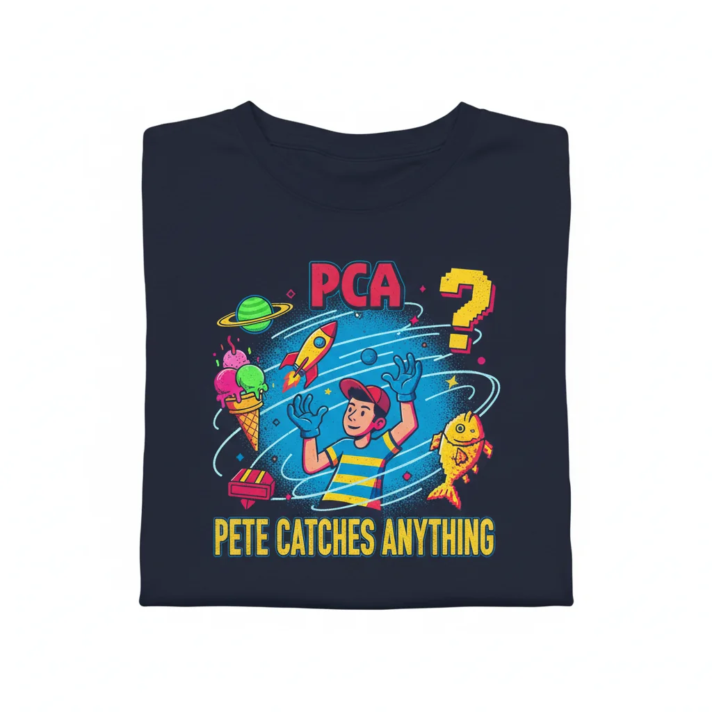 PCA Pete Catches Anything T-Shirt - Premium Cotton Tee