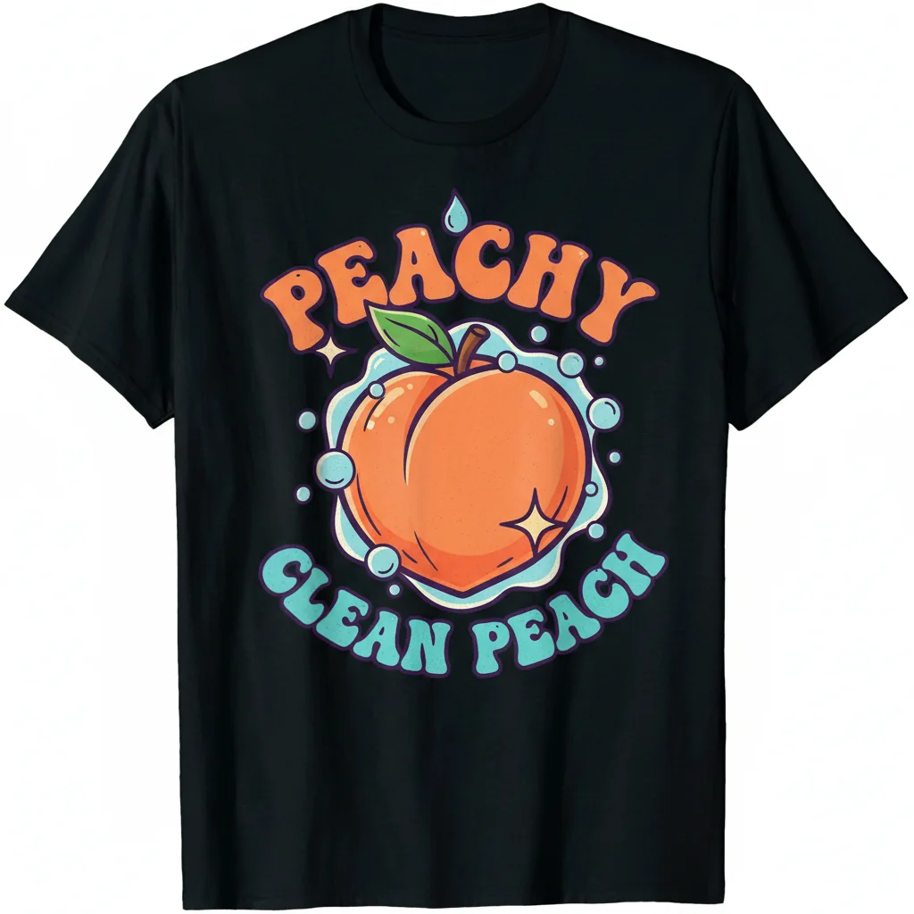 Peachy Clean Peach: Embrace Your Inner Radiance Essential T-Shirt