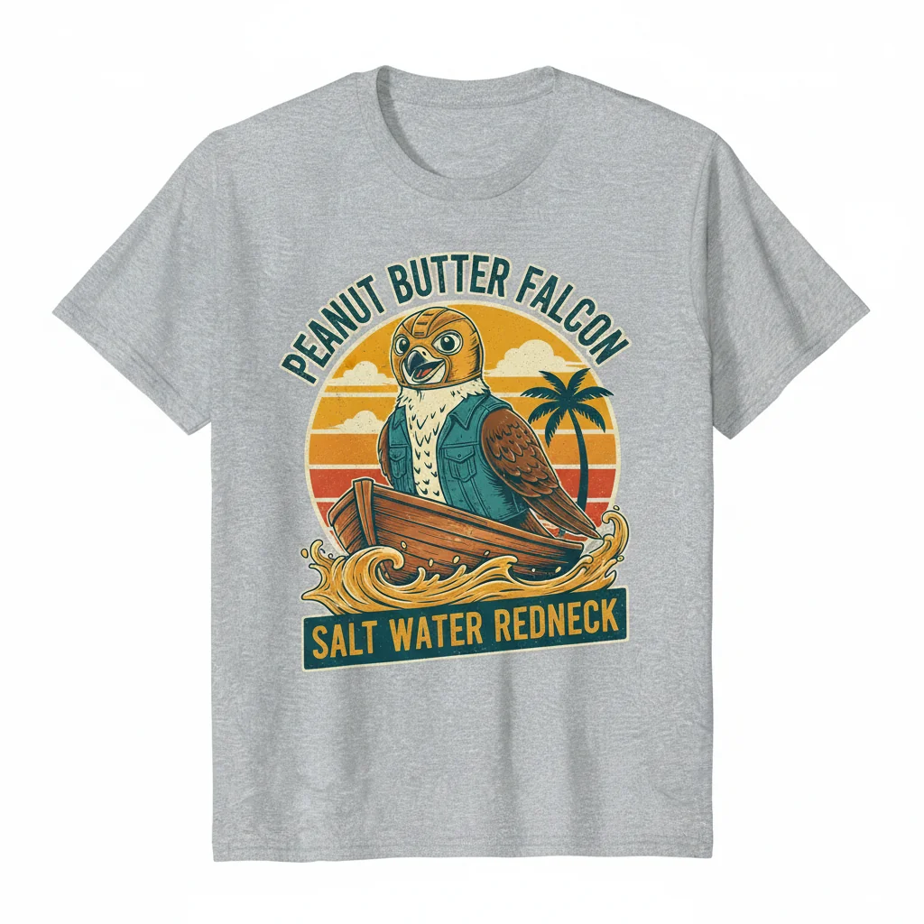 Peanut Butter Falcon "Salt Water Redneck" Premium Essential T-Shirt - Ultra Soft Ring-Spun Cotton