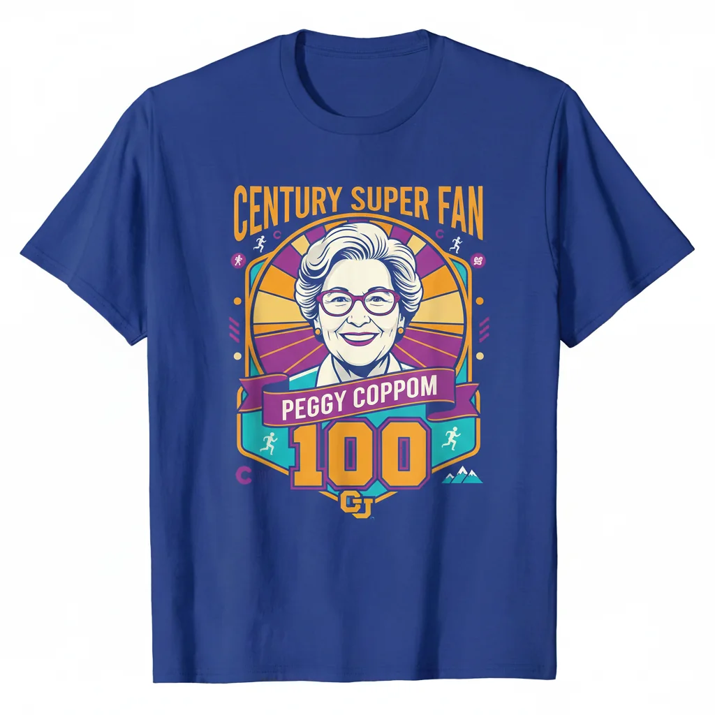 Peggy Coppom 100th Birthday Fan Tee