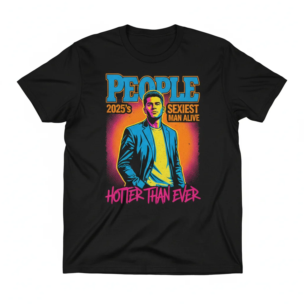 2025 Sexiest Man Alive Tee – People Magazine Edition