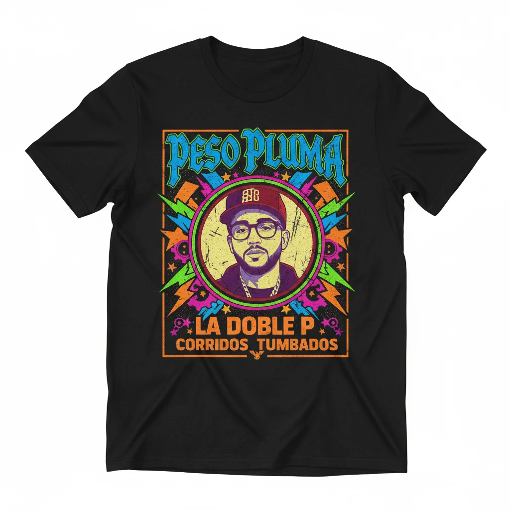 Peso Pluma Vintage Fan T-Shirt - Premium Ring-Spun Cotton Gift