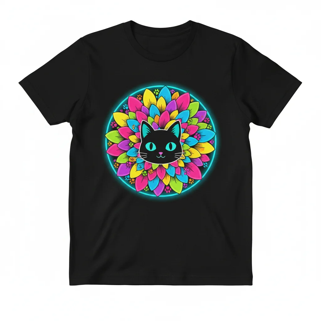 Petal Purrbloom Essential T-Shirt: Unmatched Comfort & Lasting Style