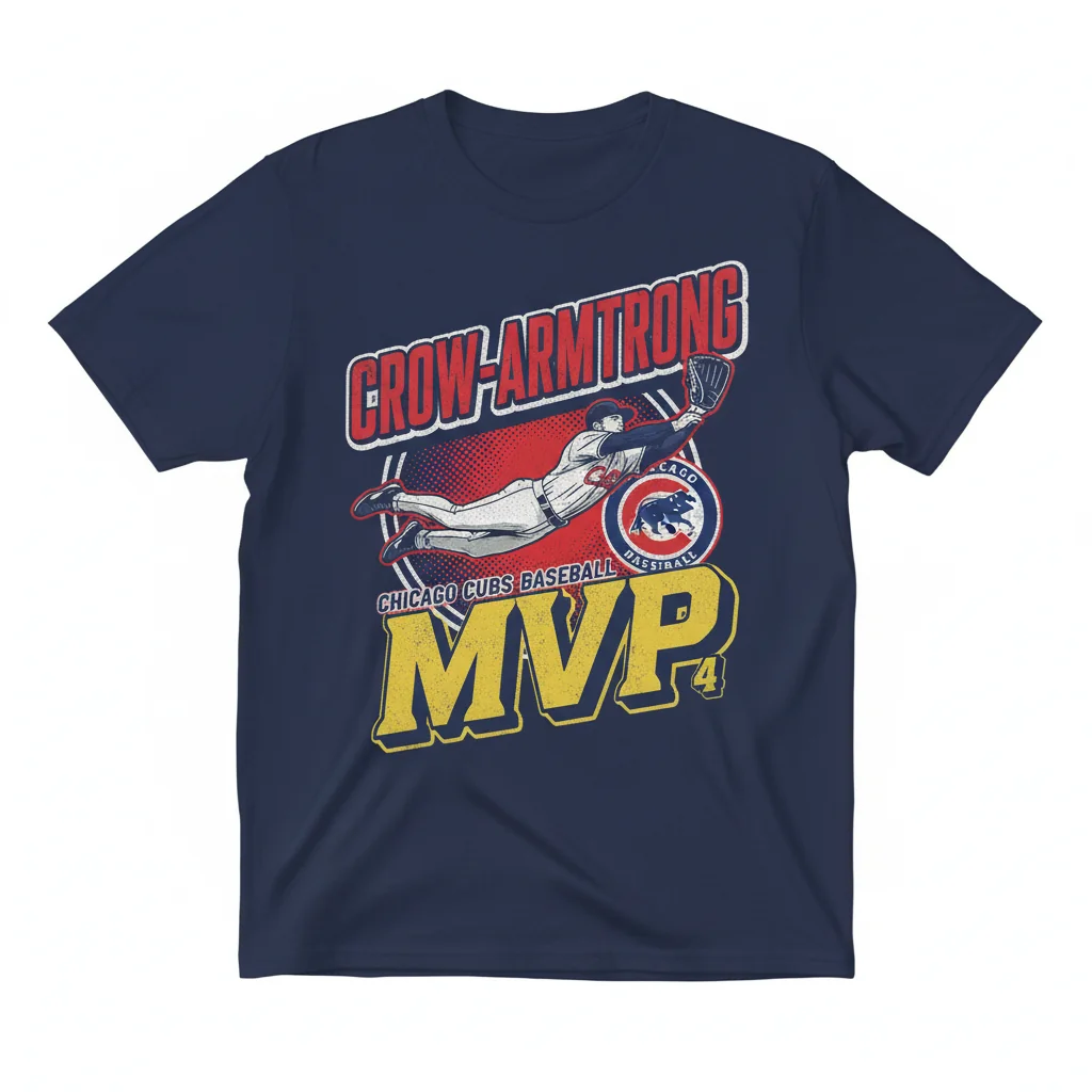 Pete Crow-Armstrong MVP PCA Chicago Cubs Fan T-Shirt - Official Apparel
