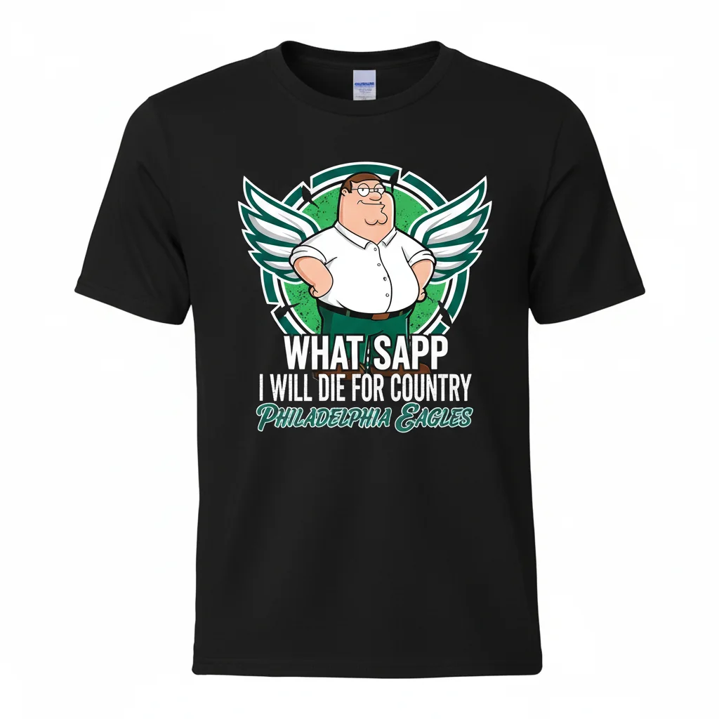 Peter Griffin Eagles: Die For My Country Tee
