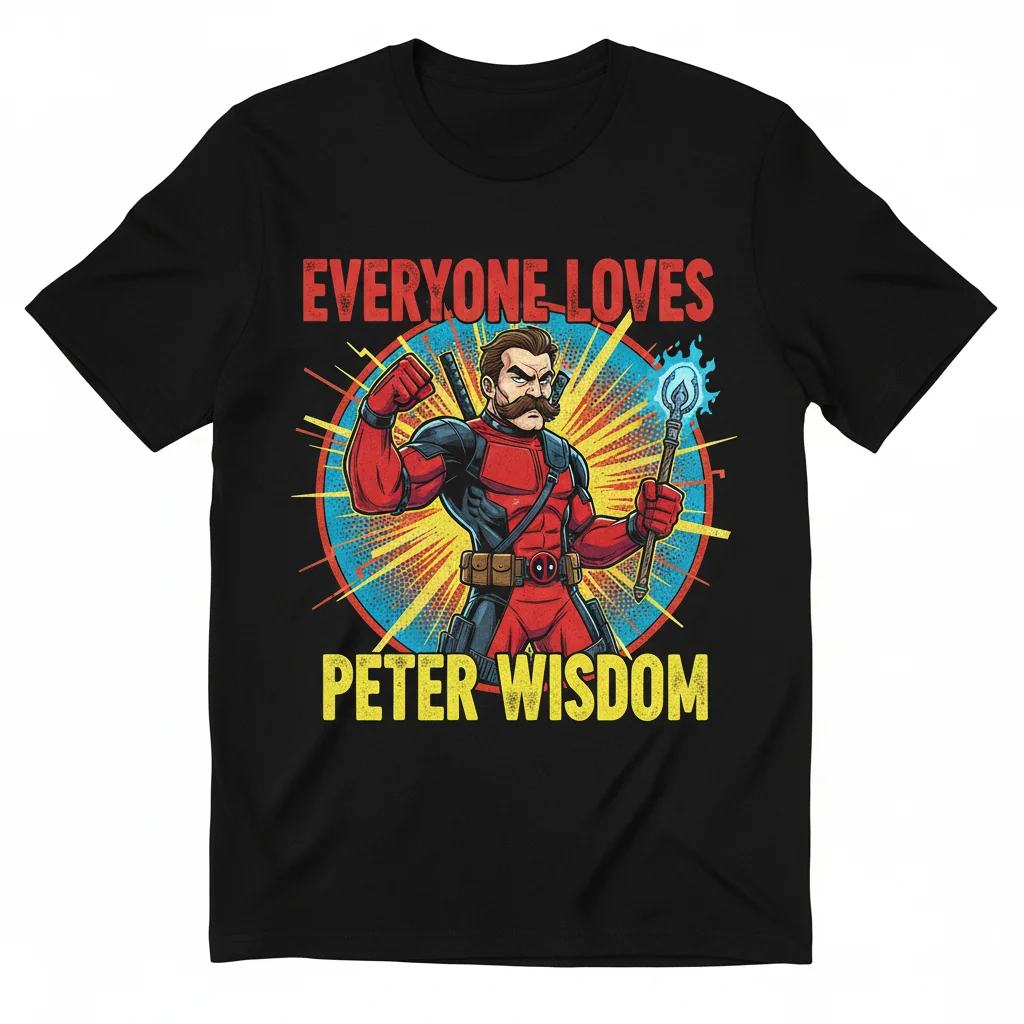 Peter Wisdom, Deadpool's Heart – A Fan's Tribute Tee