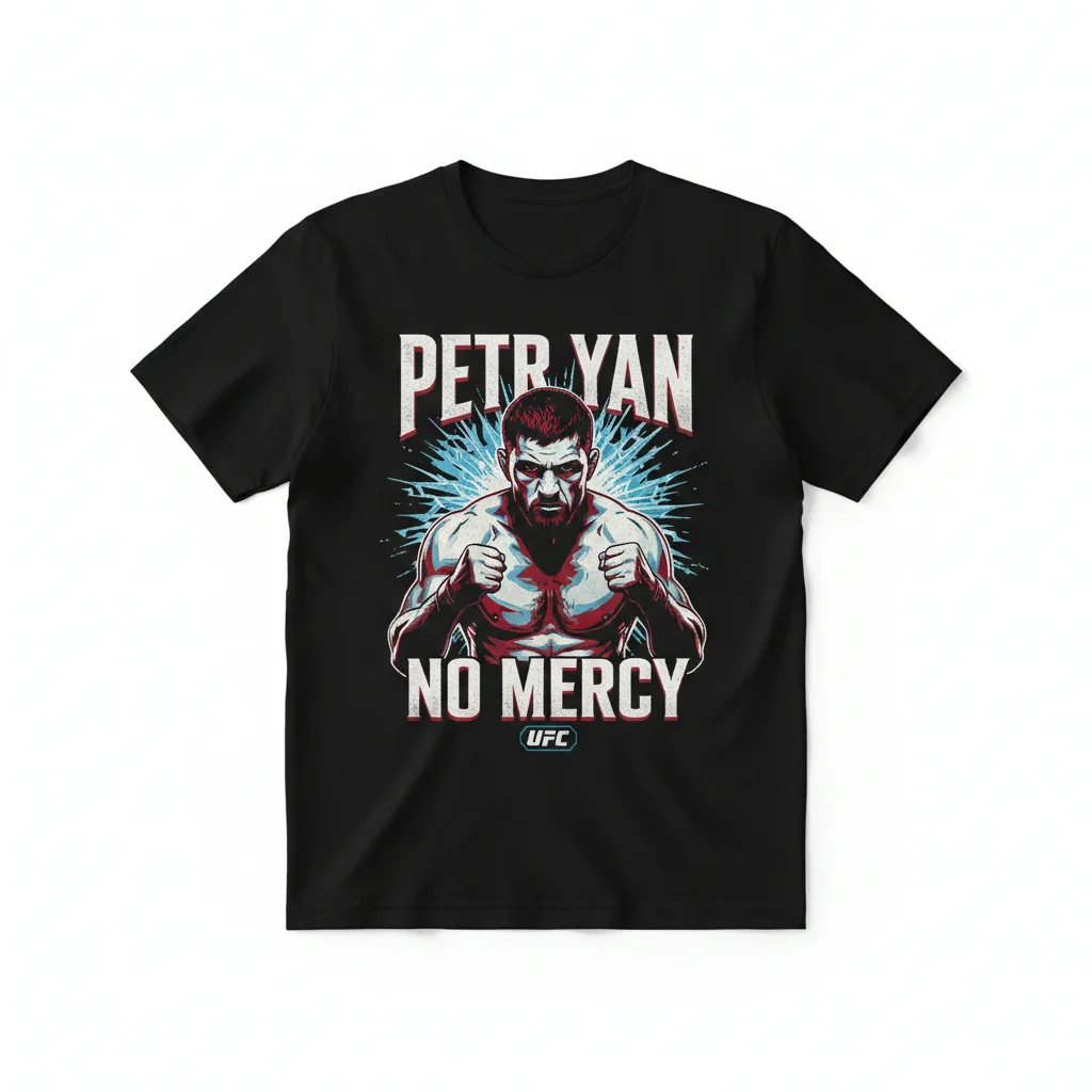 Petr Yan 'No Mercy' Vintage Graphic Tee