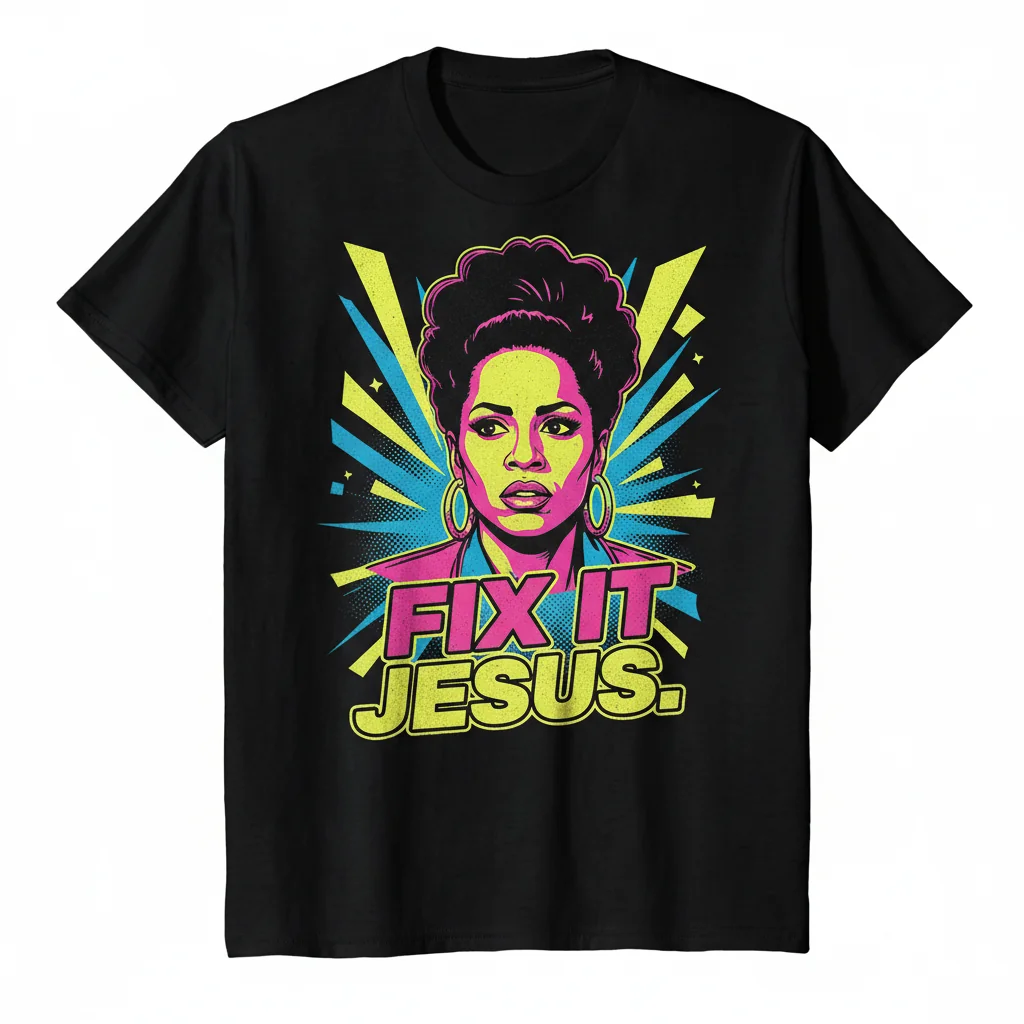 Phaedra Parks: Fix it Jesus! Essential T-Shirt – Premium Cotton, Funny Reality TV Quote Tee