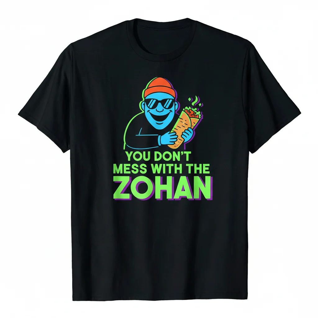 Phantom Muchentuchen 'Don't Mess With The Zohan' Premium T-Shirt