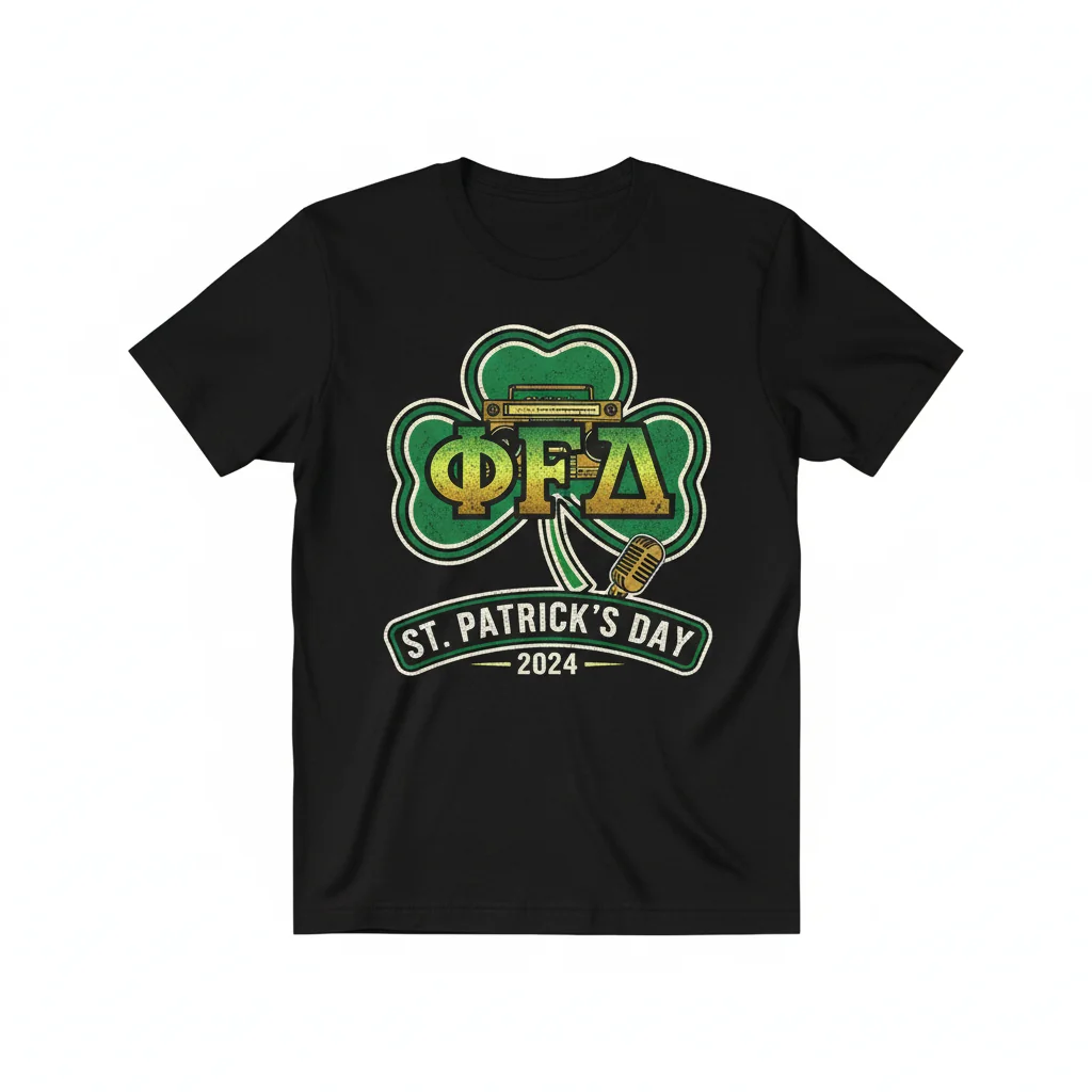 Phi Gamma Delta St. Patrick's Day Legacy Tee: Celebrate Brotherhood & Spirit