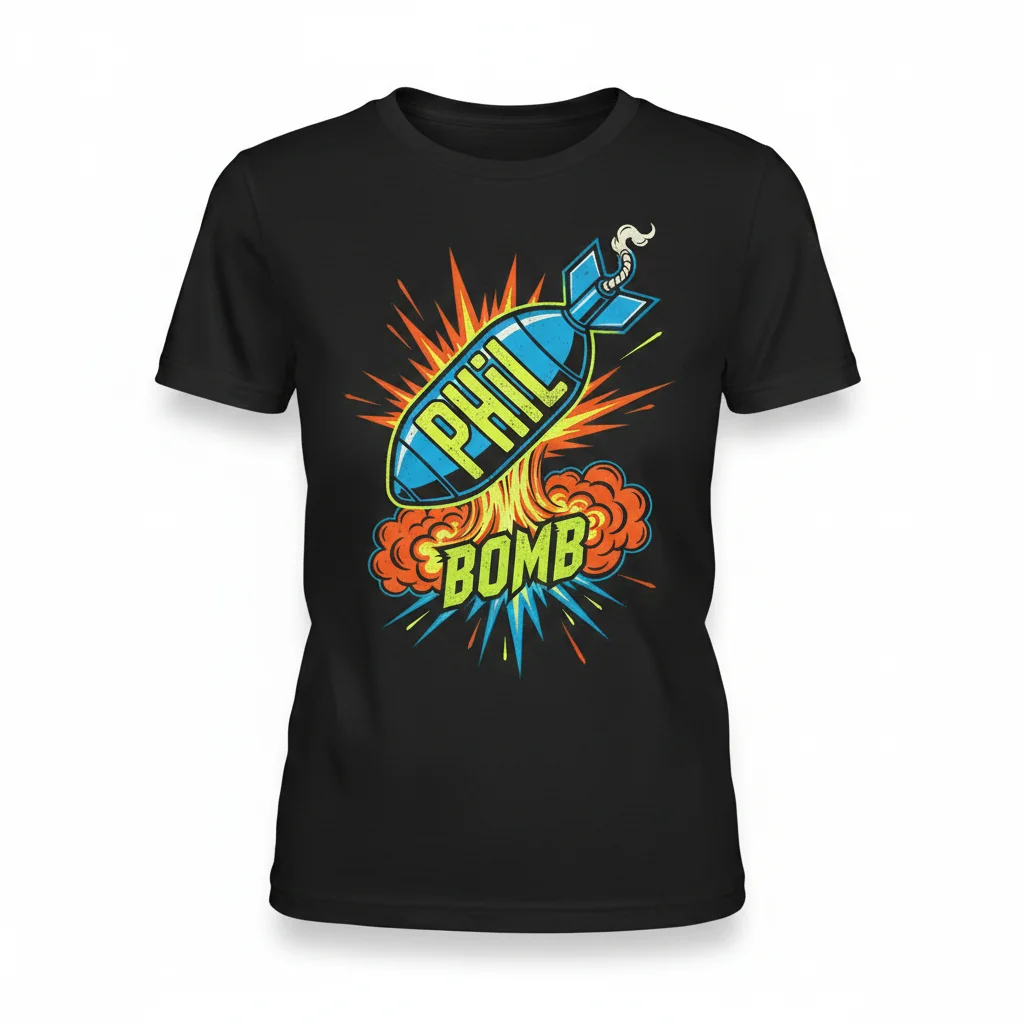 Phil Bomb: El Espíritu Inquebrantable - Camiseta Esencial